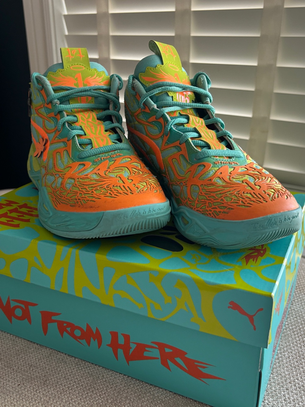 Puma MB04 Kids' Scooby-Do High-Top Sneakers